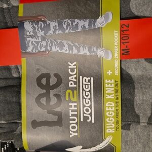 Lee Youth 2 pack jogger size: boys M-10/12